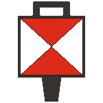 Zugschlussscheibe Zg 2