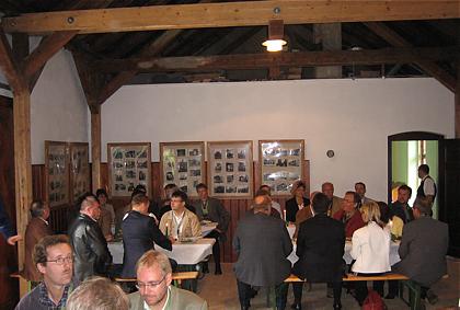 im Güterschuppen im Bahnhof Bertsdorf