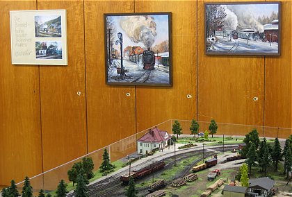 Wintermotive von der Zittauer Schmalspurbahn