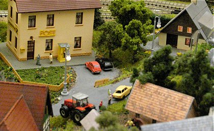 Postamt im ländlichen Raum