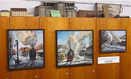 "Die Bimmelbahn aus der Sicht eines Malers"