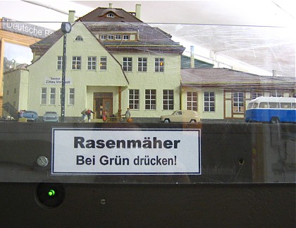 Startknopf f&uuml;r Funktionsmodelle