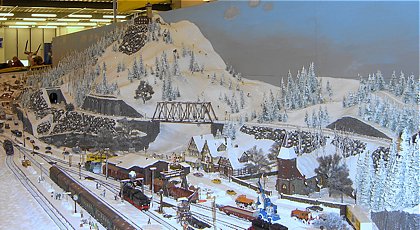 winterliche Berglandschaft