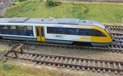Desiro-Triebwagen der ODEG
