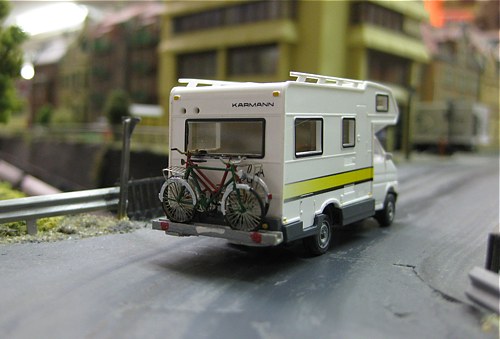 Wohnmobil mit Details Wohnmobil mit Details