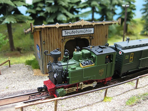 Die IK No.54 hat soeben Teufelsmühle erreicht Die IK No.54 hat soeben Teufelsmühle erreicht