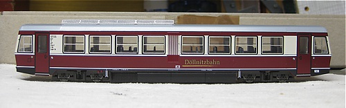 Schon im Winter 2019 erreichte uns das Triebwagenmodell 137 515