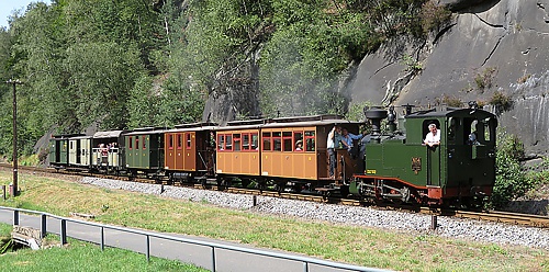 Der IK-Zug im Original bei Oybin