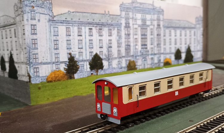 Triebwagen-Designstudie von 1995