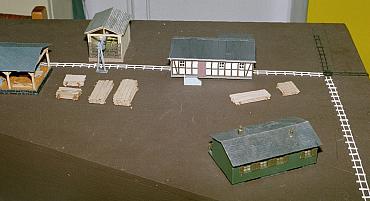 der Forstbetrieb mit seiner Gleisanlage