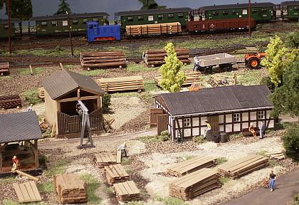 S&auml;gewerk der Forstwirtschaft