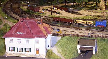 Holztransport auf der Schiene