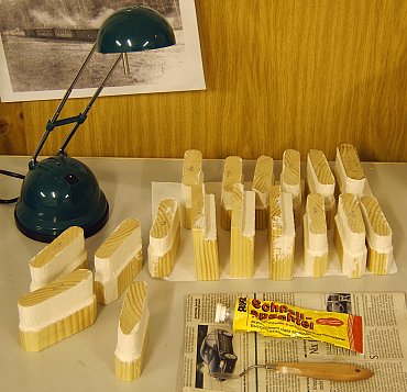 Gestaltung der Br&uuml;ckenpfeiler