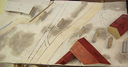 Luftaufnahme an der Br&uuml;cke