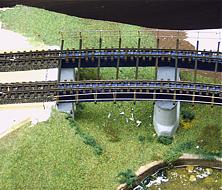 Draufsicht auf die Br&uuml;cke