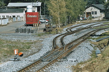 R&uuml;ckfallweiche in Zittau Vorstadt als Animation