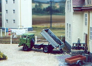 Kohlenanlieferung