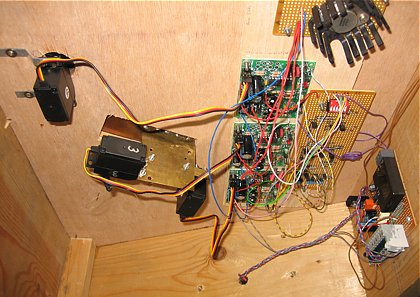 Antrieb vom Derrikkran