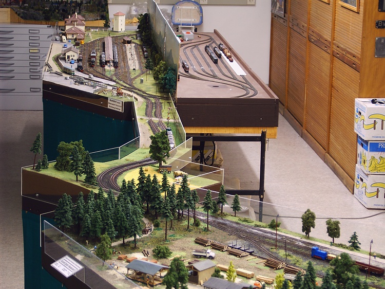 ZiMEC Modulaufbau 2004 - Zittau Vorstadt mit dem Schattenbahnhof