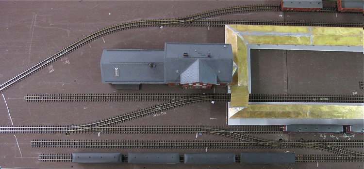 Empfangsgeb&auml;ude vom Bahnhof Bertsdorf