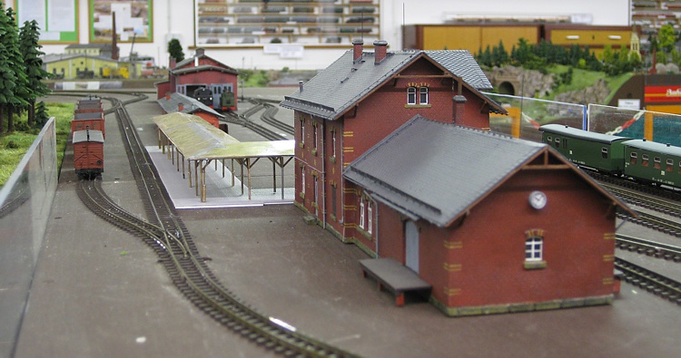 Empfangsgeb&auml;ude Bahnhof Betsdorf