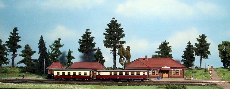 VT137 322 in Jonsdorf Haltestelle