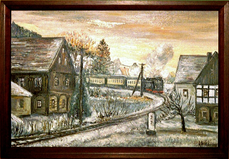 Karl Wolfgang Weber - Schmalspurbahn und Umgebindeh&auml;user