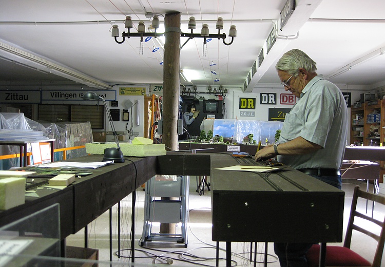 Gleisbaustelle Bahnhof Kurort Jonsdorf