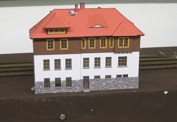 Empfangsgeb&auml;ude des Bahnhofes Kurort Jonsdorf