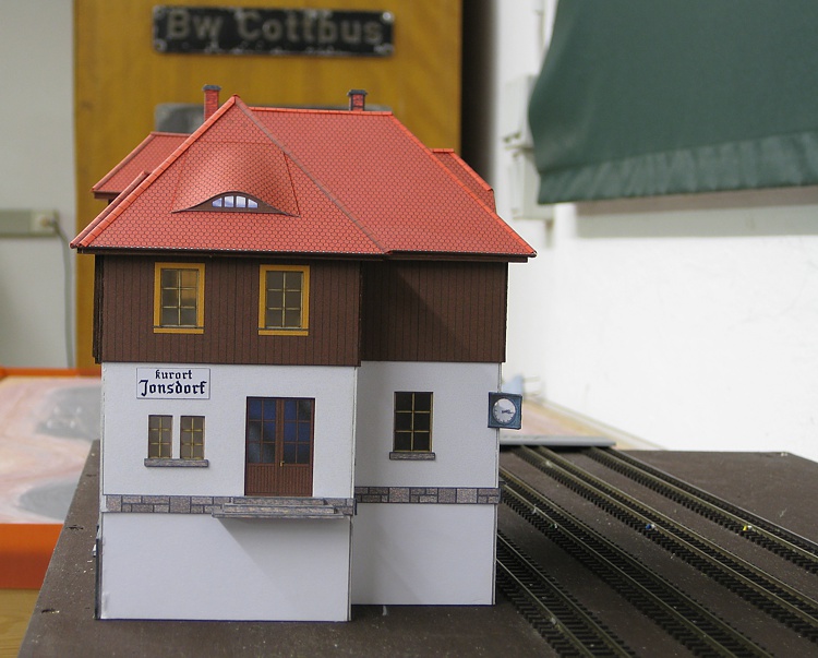 Empfangsgeb&auml;ude vom Bahnhof Kurort Jonsdorf
