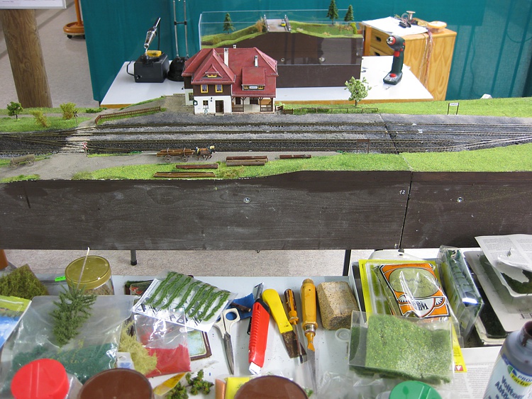 Baustelle Bahnhof Jonsdorf