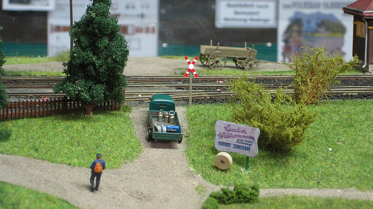 Detail mit "Herzlich Willkommen ..."