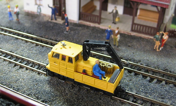 "Bahnmeisterei" mit dem Schienenkleinwagen (Skl)