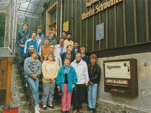 an der Jugendherberge in Stiege im Harz